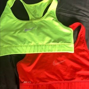 Nike sports bras